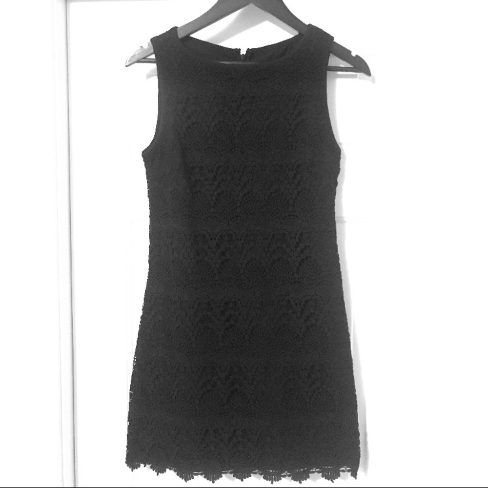 Tart Collection Black lace crochet dress size XS